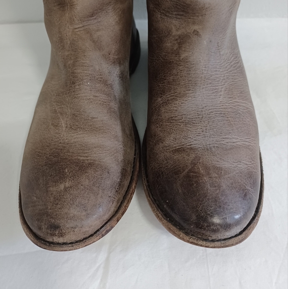 Frye tall boots smoky gray leather size 8.5B - Picture 2 of 13